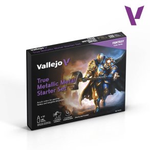 Vallejo True Metallic Metal Starter Set 12 x 18 ml (77272)