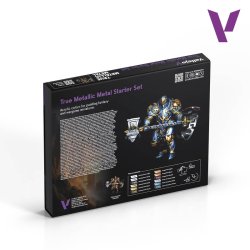 Vallejo True Metallic Metal Starter Set 12 x 18 ml (77272)