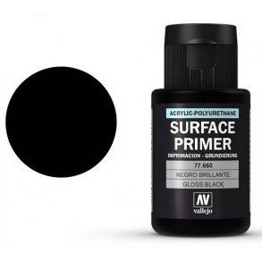Gloss Black Primer (77660) - Vallejo 32 ml