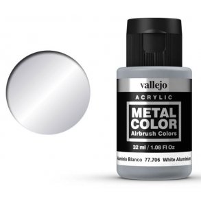White Aluminium (77706) - Vallejo 32 ml