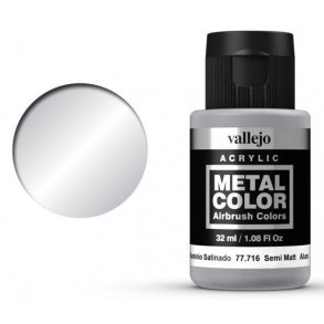 Semi Matte Aluminium (77716) - Vallejo 32 ml
