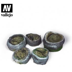 delagte palmestubbe, skala 1/35