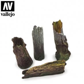 delagte trer, skala 1/35