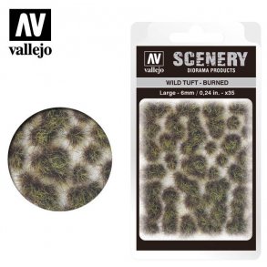 Wild Tuft - Burned. 6 mm