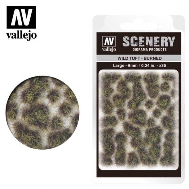 Wild Tuft - Burned. 6 mm