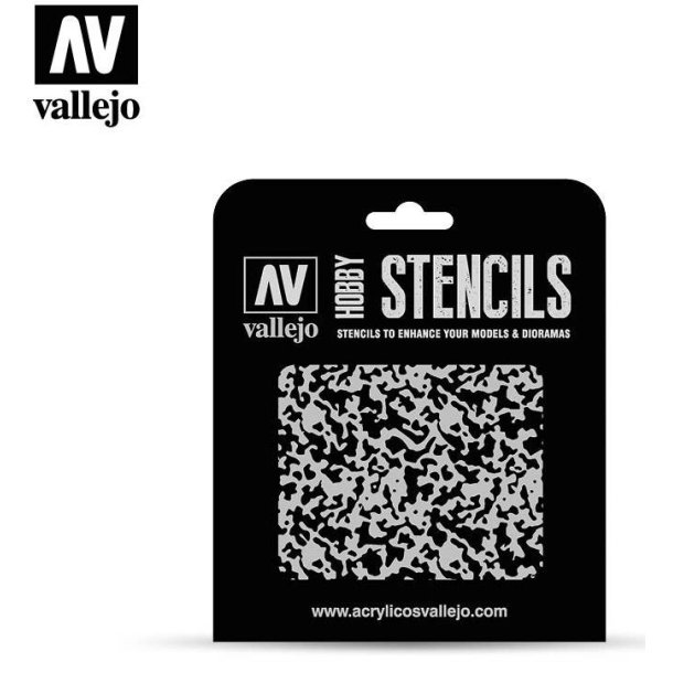 Vallejo stencils; Weathered Paint 1/48