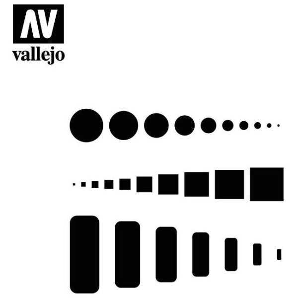 Vallejo stencils; Access Trap Doors