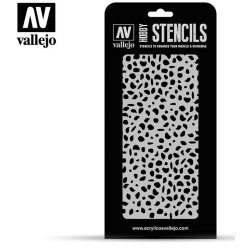 Vallejo stencils; Luftwaffe WWII Spots Camo