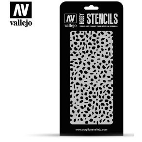 Vallejo stencils; Luftwaffe WWII Spots Camo