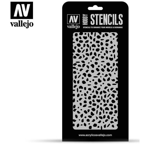 Vallejo stencils; Luftwaffe WWII Spots Camo
