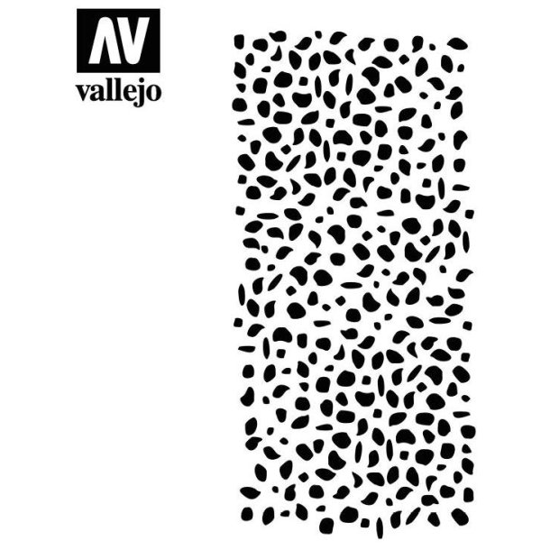 Vallejo stencils; Luftwaffe WWII Spots Camo