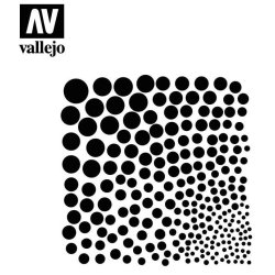 Vallejo stencils; Circle Textures