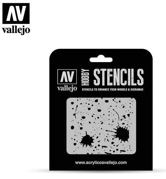 Vallejo Stencils - Street Art Nº1