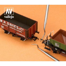 3 fine krog-vrktjer i rustfrit stl