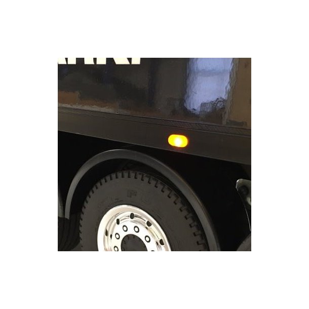 Markeringslys, hvide. 2 stk.