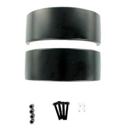 Skrme til trailer, halvrund. 2 stk.