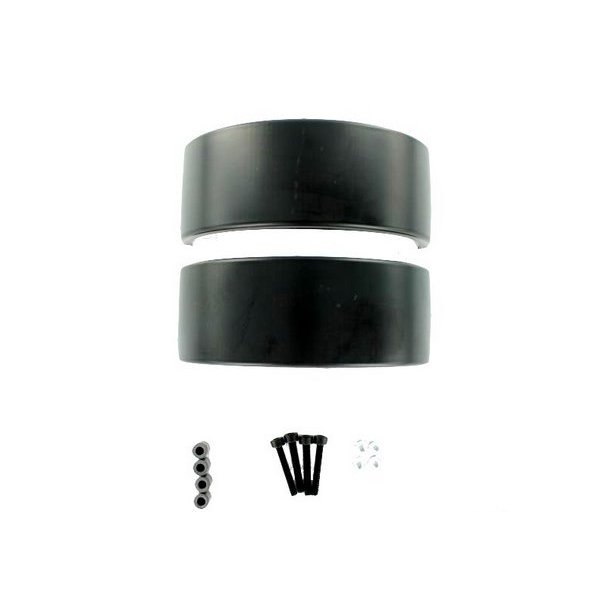 Skrme til trailer, halvrund. 2 stk.