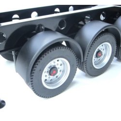 Skrme til trailer, halvrund. 2 stk.