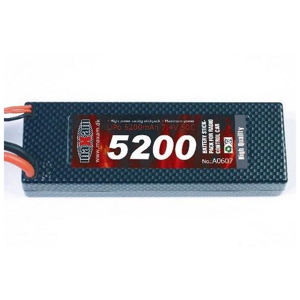 Maxam LiPo 2S 7,4V 5200 mAh 50C - T-Plug