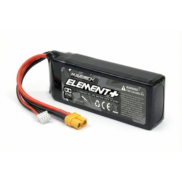 Maverick LiPo 11,1 V 3S 2200 mAh 50C XT-60