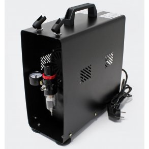 Airbrush Kompressor med lufttank og holdere