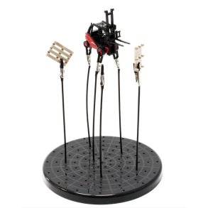 Airbrush materialeholder