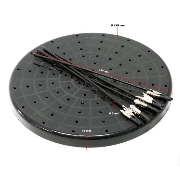 Airbrush materialeholder