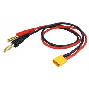 Ladekabel med bananstik og XT-30