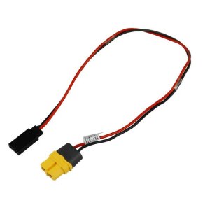 Ladekabel med XT-60 - Modtagerbatteri 0,75mm 30cm