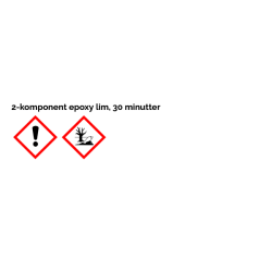 Epoxy 30 minutter, 2 x 100 gram
