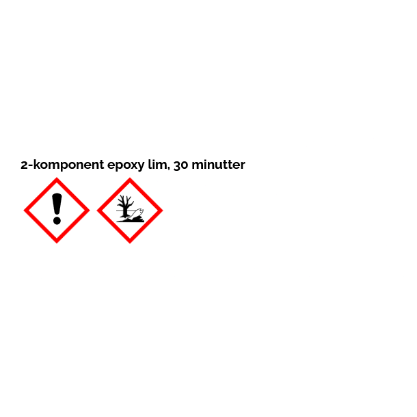 Epoxy 30 minutter, 2 x 100 gram