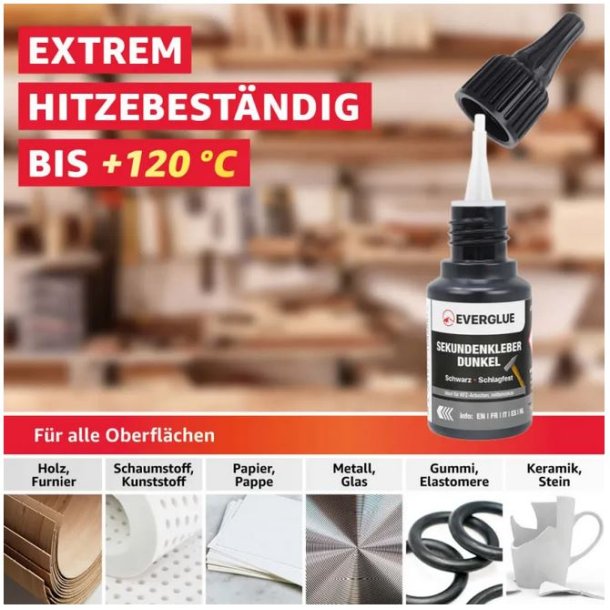 Sekundlim slagfast medium, 20 gram