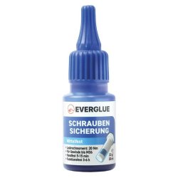 Lse-gel til skruer og mtrikker - mellem styrke, 22 gram