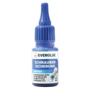 Låse-gel til skruer og møtrikker - mellem styrke, 22 gram