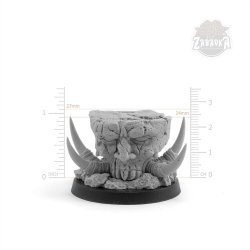 Demon Head - Bases Designer, 28 mm