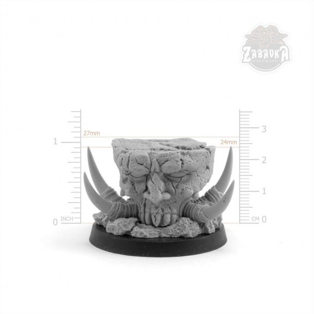 Demon Head - Bases Designer, 28 mm