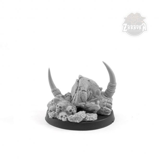Demon Head - Bases Designer, 28 mm