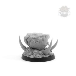 Demon Head - Bases Designer, 28 mm
