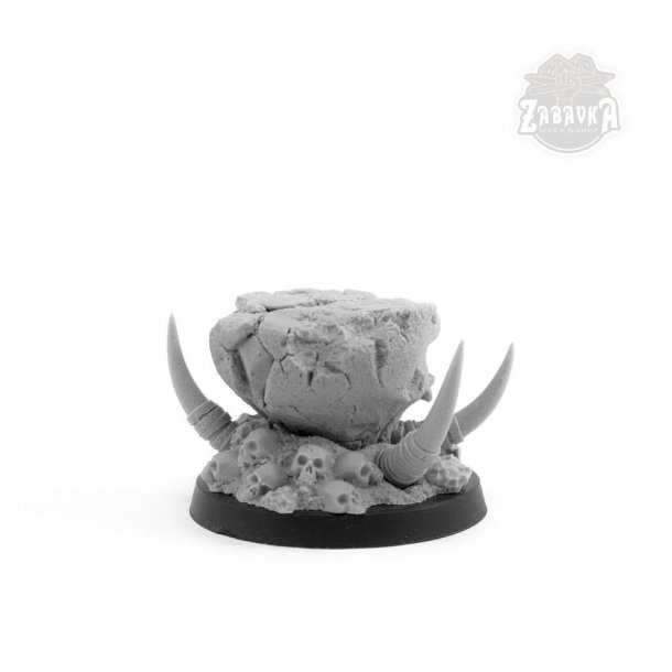 Demon Head - Bases Designer, 28 mm